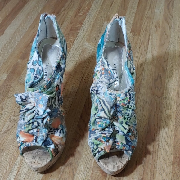 Chinese Laundry 🥳HOST PICK🥳 Heart Throb Platform Heels 6M - Picture 3 of 13